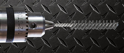 Hole deburring tools clearance for metal