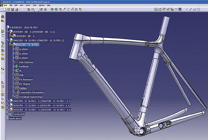 Catia-and-Simulia-Trek-bike-analysis