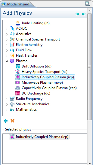 COMSOL-Model_Wizard_plasma