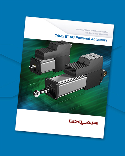 Exlar's-Tritex-II-AC-Powered-Actuators-Brochure