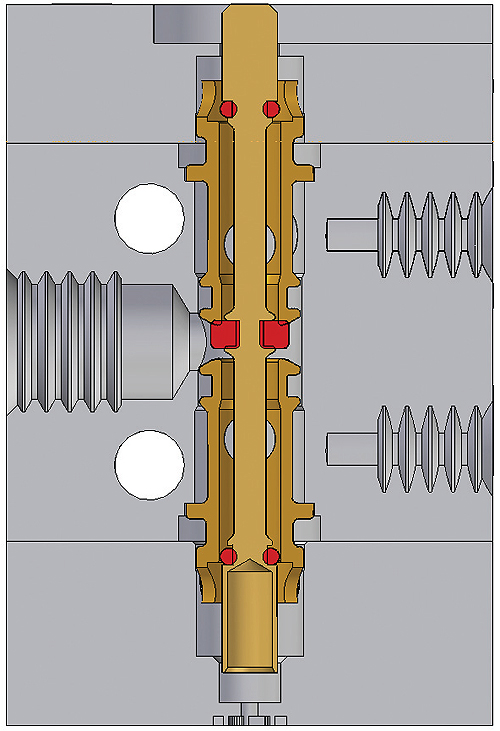 Snoppet design valve