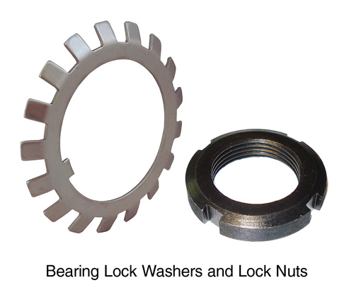 Metric Bearing Lock Nut Chart