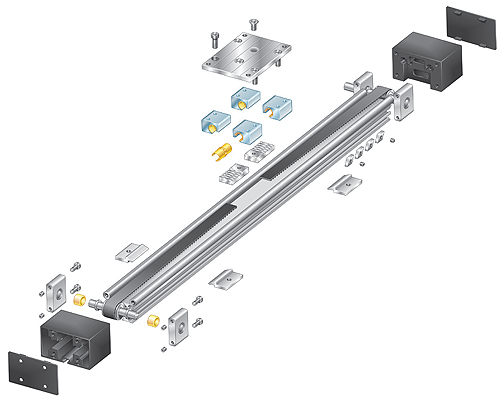 belt-drive-linear-actuator-system