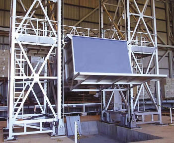 Instead of using a mechanical solution to tilt this vertical lift structure, Boldman Ltd. turned to LMS Servo Technics’ Trio Motion Controllers, to independently drive it around horizontal pivot points at its front and rear and used simple trigonometry to maintain the point of reference on the measuring equipment as the tower is elevated and lowered.