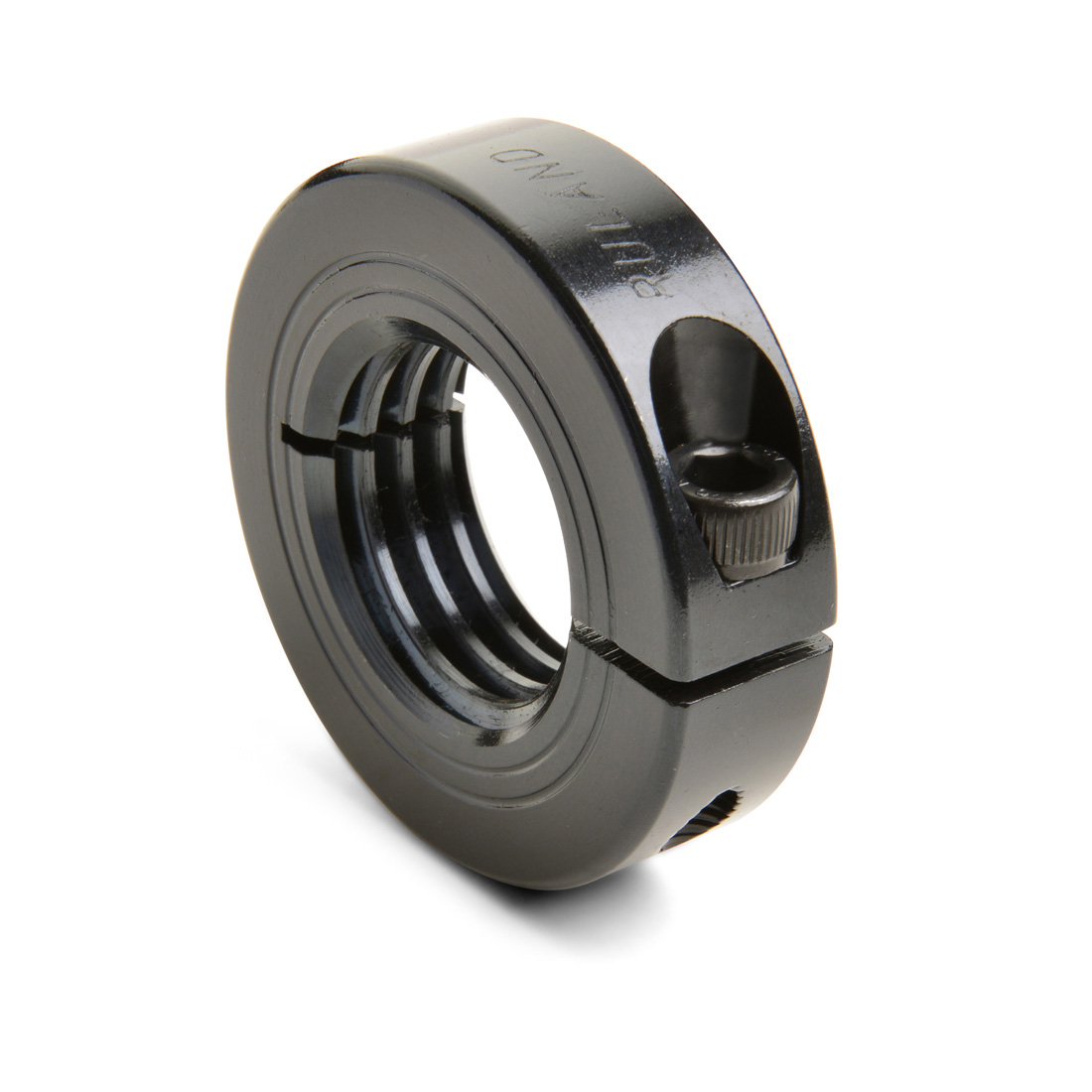 Left hand threaded shaft collars from Ruland