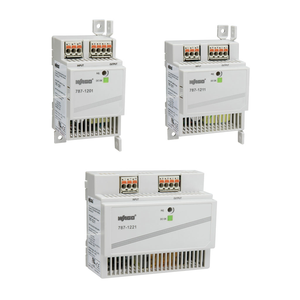 DIN rail-mounted industrial power-supply fundamentals