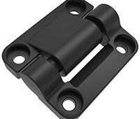 Southco’s new nylon constant torque hinge provides position control in a compact package