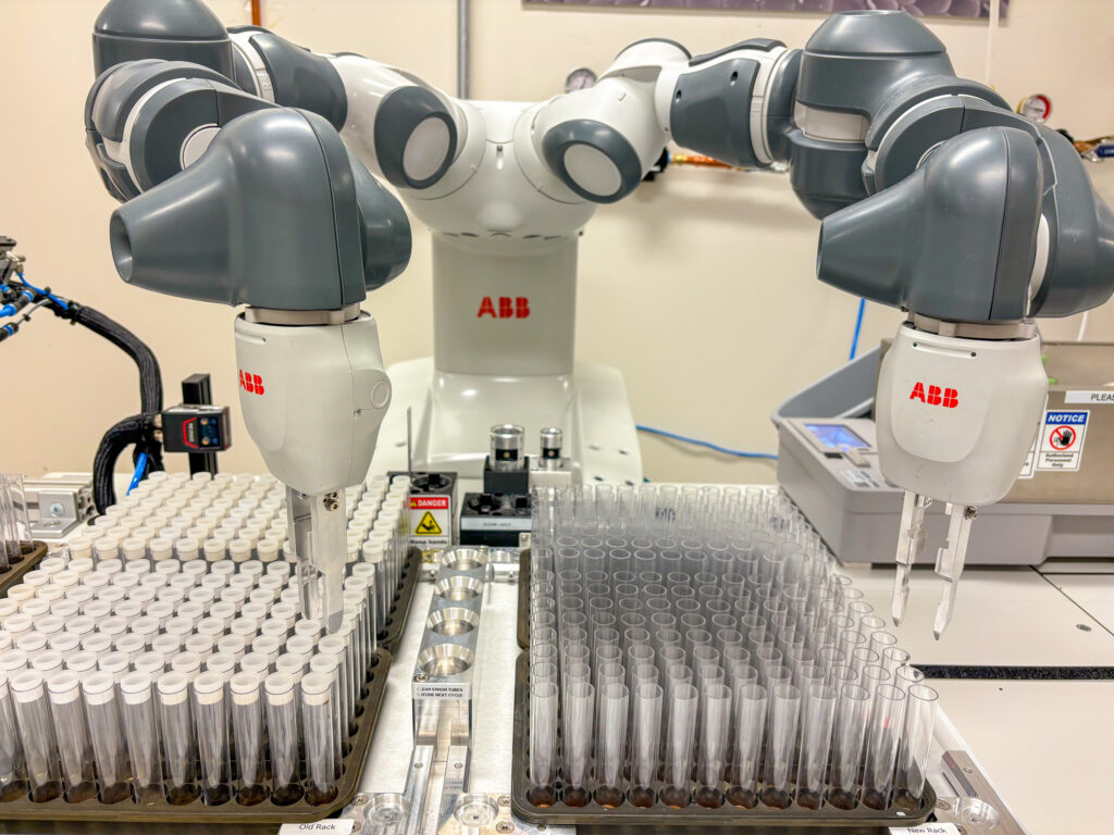 ABB robot in Texas Children's hospital