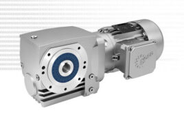 helical worm gear