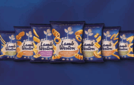 SABIC, Lamb Weston and OPACKGROUP team up in a value chain project to create sustainable packaging made with SABIC’s bio-renewable PE from used cooking oil for frozen potato products.
