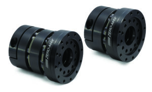 Zero-Max CD® Power-Series Couplings Clamp Hub x Adaptor Mount— having a high strength Clamping Hub on one end, while mounting directly to flanged output gearboxes, actuators, etc. on the opposite end