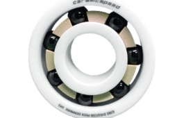 Full ceramic radial bearings for extreme environment applications