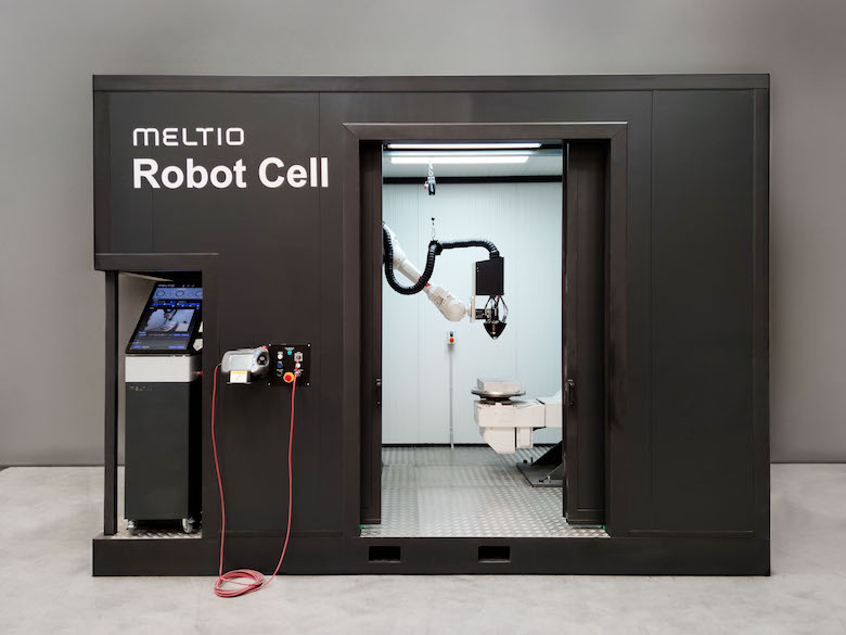 Meltio Robot Cell additive manufacturing solution